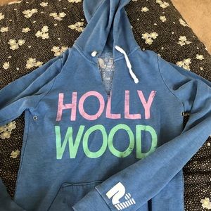 hollywood lightweight hoodie rebel yell
